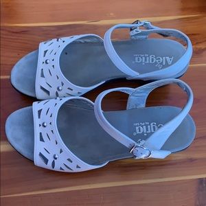 Alegria leather sandals